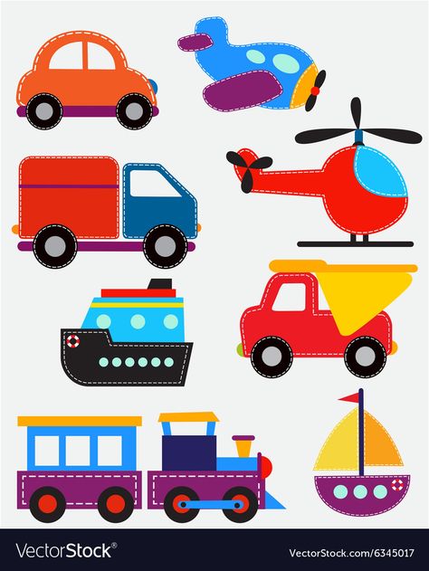 Toys Illustration, Transportation Birthday Party, 2nd Birthday Party For Boys, Transportation Birthday, Transportation Crafts, Transportation Preschool, 2nd Birthday Boys, Car Birthday Theme, Cars Theme Birthday Party