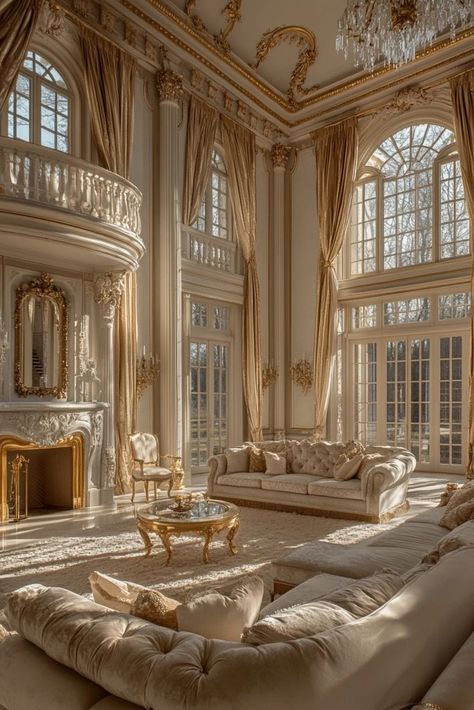 29 Old Money Home Decor Ideas to Capture Heritage and Grace 2 Old Money Architecture Interior, Classic French Home Interiors, French Chateau Architecture, European Mansion Interior, Old Money Chandelier, French House Interior Design, How To Style Your Home, Old Money Home Interior, Rococo Style Interior Design