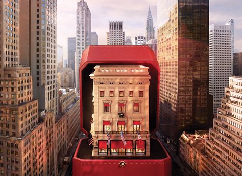 A First Look Inside the New Cartier Mansion Real Estate Valentines Day Creative Ads, Cartier Poster, Building Advertising, 3d Ads, 광고 디자인, Publicidad Creativa, 3d Video, Modern Mansion, Room Display