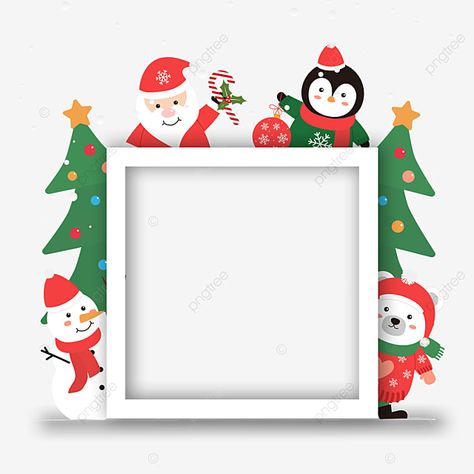 Christmas Frames For Photos, Photo Frame Png, Frame Cartoon, Photo Frame Decoration, Christmas Photo Frame, Animal Png, Free Photo Frames, Digital Texture, Baby Shower Photos