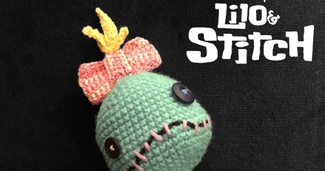 Scrump Amigurumi: FREE Crochet Pattern Scrump Amigurumi Free Pattern, Crochet Scrump Pattern Free, Scrump Crochet Pattern Free, Scrump Crochet Pattern, Crochet Scrump, Fandom Crochet, Scrump Lilo And Stitch, Crochet Cable Hat Pattern, Disney Patterns