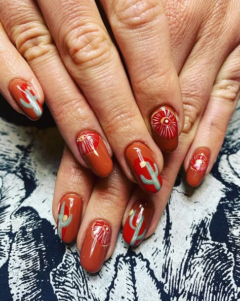 Sedona Inspired Nails, Southwest Nail Art, Southwest Nails Design, Pendleton Nails, New Mexico Nails, Desert Inspired Nails, Wild West Nails, Southwest Nail Designs, Ranch Nails