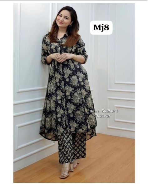 * *Women COORD SET* Product Info. *KURTI FABRIC* 👉 Fabric :HEAVY RAYON WOD BEAUTIFUL PRINT 👉 , L(38), XL(40), XXL(42) *PLAZO FABRIC* FABRIC RAYON WID BEAUTIFUL PRINT *LENGTH:-39"* *Price:- 740/-* Free shipping gujrat MADE IN INDIA*mj8* *QUALITY EK LEVEL UP* . . . #kurta #trendingreels #trendingsongs #fashion #fashionblogger Women Coord Set, Suit Neck Designs, Stylish Kurtis Design, Anarkali Dress Pattern, Kurta Set For Women, Designer Kurti Patterns, Pakistani Dresses Casual, Coord Set, Kurtis With Pants