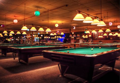 pool hall hdr | Local pool hall in oakville MO | Steven Corley | Flickr Pool Hall Ideas, Billiards Room Decor, Billiards Bar, Pool Table Room, Playing Pool, Pool Hall, Pool Halls, Pool Tables, Pool Rooms