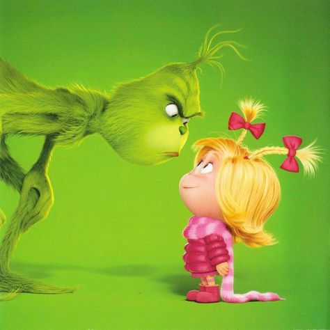 Cindy Lou Who Cartoon Image, Cindy Lou Who Wallpaper, Cindy Lou Who Cartoon, Cindy Loo Hoo, The Grinch Animated, Grinch Photos, Cindy Lou Grinch, Animated Grinch, Grinch And Cindy Lou