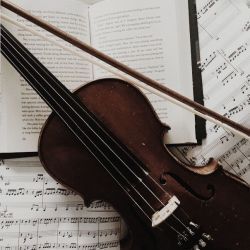 Musical Quinn Core Aesthetic, Quinn Core, Musical Academia, Theatre Academia, Music Stands, Academia Aesthetics, Violin Bow, Julia Quinn, School Curriculum