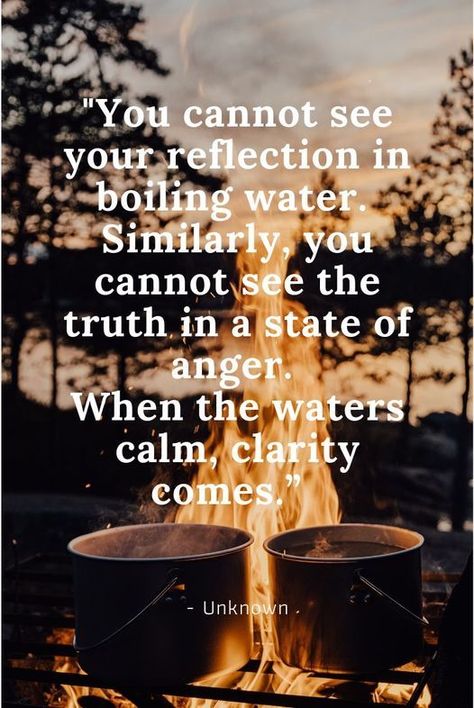 You cannot see your reflection in boiling water. Water Reflection Quotes, Water Quotes, Quotes For Self, Book Excerpts, Water Boiling, Reflection Quotes, Quotes To Remember, Water Reflections, A Beautiful Life