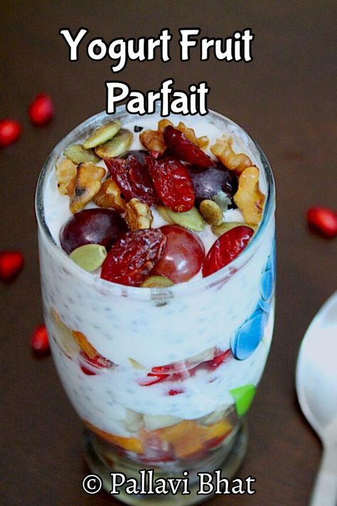 How to make Yogurt Fruit Parfait | Delicious Yogurt Parfait at Home | Fruit Parfait Fruit Parfait Recipes, Fireless Cooking, Yoghurt Parfait, Recipe Healthy Breakfast, Healthy Parfait, Yogurt Parfait Recipe, Veg Sandwich, Healthy Breakfast Snacks, Parfait Recipe