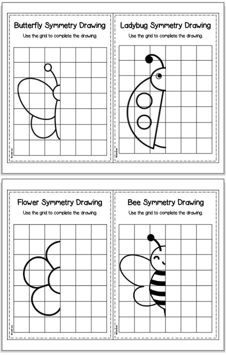 These free printable spring symmetry drawing worksheets are kindergartner tested and approved! Get your free spring symmetry drawing pages for kindergarten and first grade here. 1st Grade Art Worksheets, Printable Stem Activities, Free Worksheets For 1st Grade, Symmetry Grade 1, Kindergarten Art Worksheets Free Printable, Free Printable Worksheets For Kindergarten, How To Draw For Kindergarten, 2nd Grade Fun Worksheets, Symmetry Drawing Worksheets