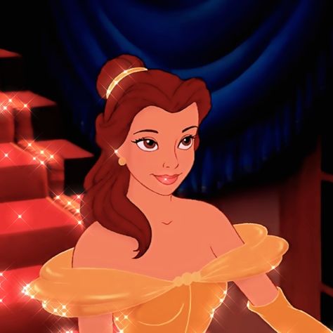 Isabellacore Aesthetic, Disney Characters Belle, Belle Icon, Belle Aesthetic, Disney+ Icon, Disney Princess Characters, Belle Beauty And The Beast, Disney Princess Belle, Disney Icons