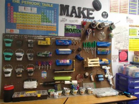 A Guide to Creating a Makerspace in Your Classroom Classroom Makerspace, Makerspace Elementary, Steam Classroom, Makerspace Library, Steam Ideas, Stem Classes, 21st Century Classroom, Stem Lab, Stem Classroom