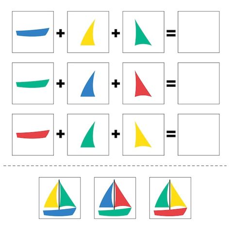 Logic Games For Kids, Ell Activities, Table Worksheet, Game Worksheet, Worksheet Math, Game Math, Visual Perception Activities, Worksheet For Kids, Montessori Toddler Activities