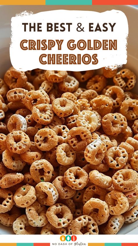 Crispy Golden Cheerios Homemade Cheerios Recipes, Plain Cheerios Recipes, Cheerios Snack Mix Recipes, Fried Cheerios, Buttered Cheerios, Cheerios Snacks, Diy Cereal, Cheerios Recipes, Best Spaghetti Recipe