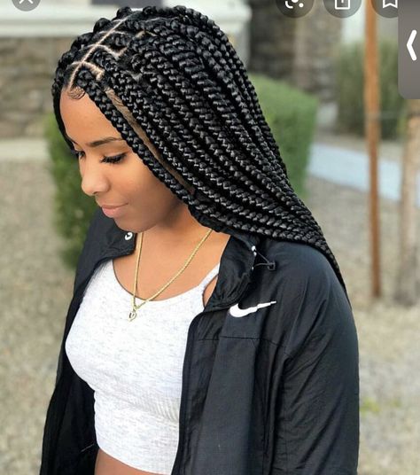 Big Box Braids Hairstyles, African Hair Braiding Styles, Box Braids Hairstyles For Black Women, Braided Cornrow Hairstyles, Cute Box Braids Hairstyles, Quick Braided Hairstyles, Braided Hairstyles For Teens, Hair Twist Styles, Girls Hairstyles Braids