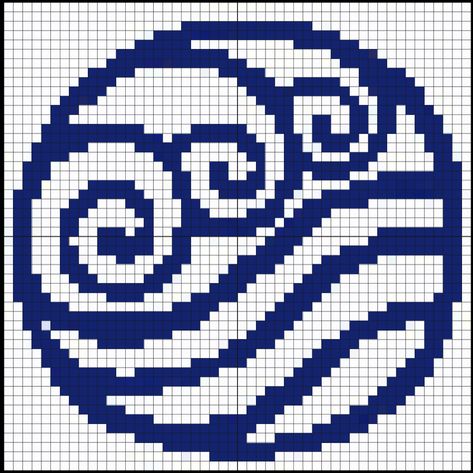 Atla Crochet Pattern, Avatar Tapestry, Tapestry Crochet Atla, Avatar The Last Airbender Tapestry Crochet, Avatar Tapestry Crochet, Avatar Crochet Patterns, Atla Pixelart, Avatar The Last Airbender Alpha Pattern, Atla Alpha Pattern