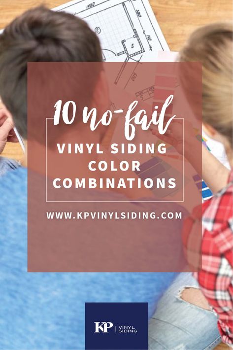 With so many options to choose from, it can be difficult to decide on a color scheme for your exterior. Check out KP's blog for 10 No-Fail Ten Vinyl Siding Color Combinations: Yellow Vinyl Siding Color Schemes, House Exterior Colors Schemes Vinyl Siding, Beige Vinyl Siding House Color Schemes, Vynil Siding Colors For Houses, Certainteed Vinyl Siding Color Schemes, Vinyl Siding Colors 2023, Tan Vinyl Siding House Color Schemes, Siding Colors For Houses Vinyl, House Vinyl Siding Colors