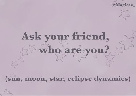 Friendship Dynamics, Wicca For Beginners, Moon Drawings, Sun And Moon Drawings, Moon Eclipse, Moon Drawing, Sun Moon, Personalities, Made By Me