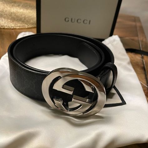 Mens Gucci Belt size 34 Gucci Belt For Men, Original Gucci Belt, Mens Hermes, Mens Gucci Belt, Gucci Belt Sizes, Mens Fashion Blazer, Hermes Belt, Men Formal, Fashion Pieces