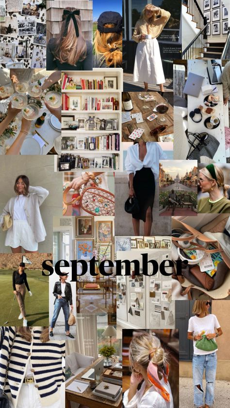 September Mood Board, Moodboards Aesthetic, September Mood, Aesthetic Shuffles, Autumn Aesthetic, Girl Falling, Connect With People, Your Aesthetic, Creative Energy