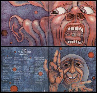 king crimson's "the court of the crimson king" amazing and epic album Prog Rock Album Covers, King Crimson Poster, Peter Sinfield, Ian Mcdonald, Court Of The Crimson King, 21st Century Schizoid Man, The Crimson King, Crimson King, Greg Lake