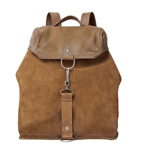 Maison Margiela - Distressed Suede, Leather, and Canvas Backpack Cool Backpacks For Men, Flight Essentials, Leather And Canvas, Stylish Backpacks, Cool Backpacks, Canvas Backpack, Minimalist Aesthetic, Mr Porter, Weekender Bag