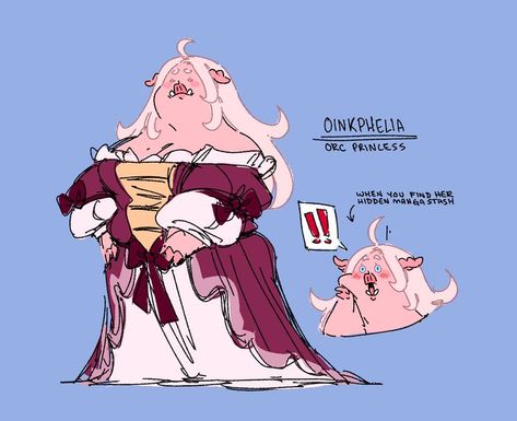 Dom on X: "A quick redesign of the fair maiden Oinkphelia before commission work. https://t.co/2QgPlm8XGe" / X Fair Maiden, Demi Human, The Fair, Concept Art, Character Design, Human, Twitter, Art