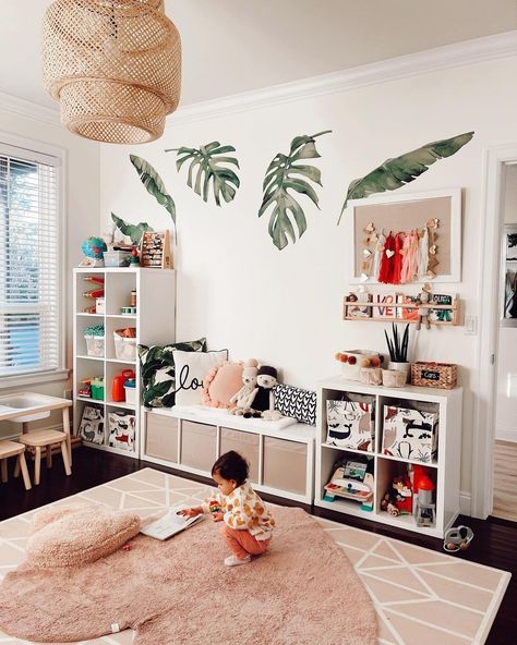 kids playroom ikea • Instagram Kallax Kids Room, Playroom Ikea, Ikea Kids Playroom, Ikea Playroom, Ikea Units, Ikea Kids Room, Ikea Kids, Kallax Ikea, Toddler Rooms