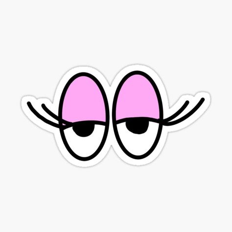 annoyed cartoon character with pink eyeshaddow and long eyelashes, moody High Eyes Cartoon, Red High Eyes, Annoyed Cartoon, High Eyes, Eyes Cartoon, Long Eyelashes, Happy Cartoon, Longer Eyelashes, Red High