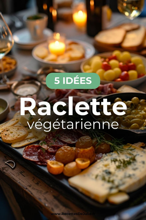 Faire une raclette sans jambon, ni saucisson... c'est possible et c'est délicieux ! Je vous partage mes 5 idées pour rendre la raclette végétarienne, plus légère et plus digeste :) #recette #raclette Raclette Originale, Raclette Party, Party Inspiration, Gluten Free