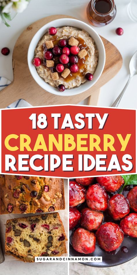 Recipes Using Craisins, What To Make With Cranberries, Recipes Using Fresh Cranberries, Whole Cranberry Recipes, Dried Cranberry Recipes, Recipes With Cranberries, Cranberry Bars Recipe, Cranberries Recipes, Dried Cranberries Recipes