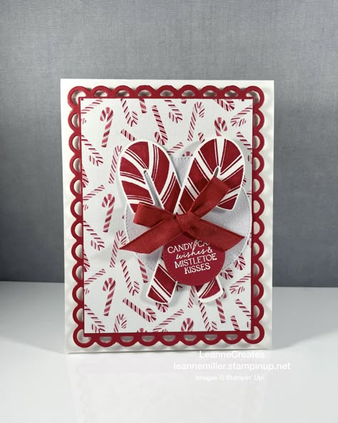 Stampinup Candy Cane Cards, Stampin Up Sweetest Christmas Dsp Cards, Su Sweet Candy Canes, Su Sweet Candy Canes Cards, Stampin Up Sweet Candy Canes Cards, Stampin Up Candy Cane Christmas, Sweet Candy Canes Stampin Up Cards, Stampin Up Sweet Candy Canes, Sweet Candy Canes