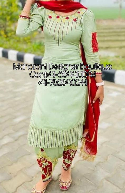 Salwar Suits For Wedding, Salwar Embroidery, Designer Punjabi Suits Patiala, Ladies Suit Design, Bridal Suits Punjabi, Panjabi Suit, Punjabi Suits Party Wear, Suits For Wedding, Patiala Suit Designs