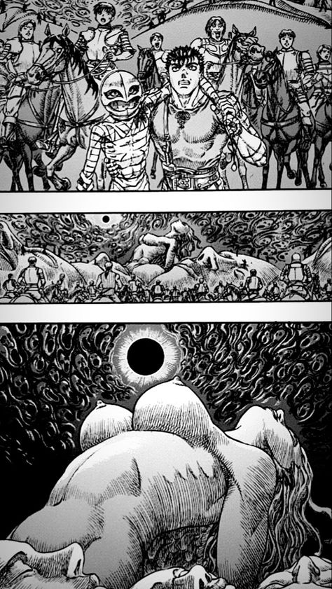 #berserk #guts #casca #griffith #manga #icon #wallpaper Guts And Griffith, Griffith Berserk, Berserk Manga, Kentaro Miura, Nude Artwork, Good Manga, Manga Pages, Neon Genesis Evangelion, Dark Souls