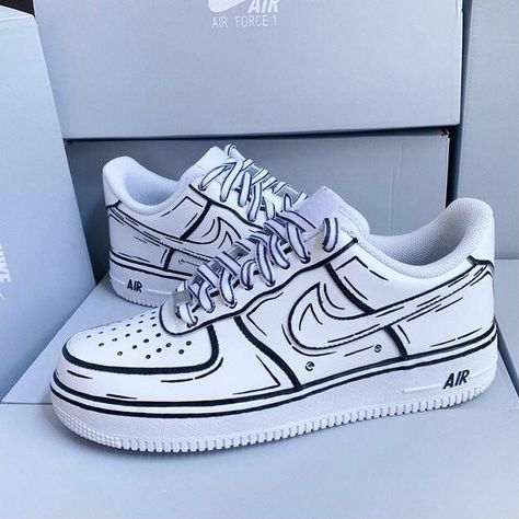 Shop “cartoon sneaker” search results for the very best in custom shoes and sneakers by independent artists. Airforce 1s, Shoes And Sneakers, 3d Cartoon, Creative Community, Custom Shoes, Air Force 1, Air Force, Force, Nike