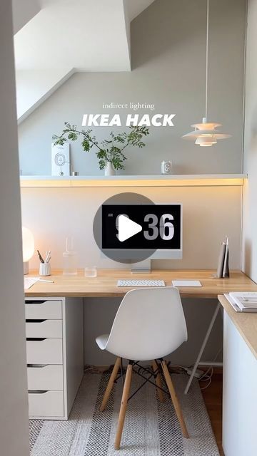 Mosslanda Picture Ledge, Ikea Picture Ledge, Lighting Hacks, Picture Ledge, Ikea Home, Tag Someone Who, Ikea Hack, Home Hacks, Apartment Therapy