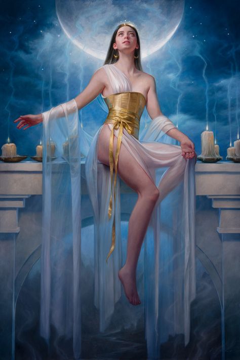 Empress Art, Midnight Oil, Gods Goddesses, The Awakening, Goddess Art, Greek Goddess, Ever After High, Ancient Greece, Lyon