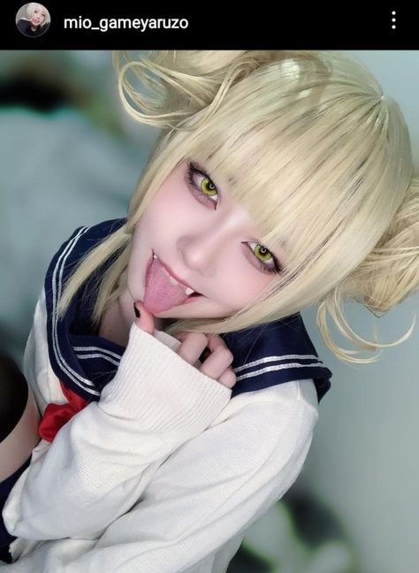 #myheroacademia Toga Cosplay, Cosplay Aesthetic, Anime Eye Makeup, Mha Cosplay, Cosplay Tips, Cosplay Dress, Anime Eyes, Best Cosplay, Cute Anime Couples