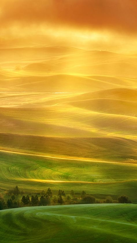 30 Awesome Samsung Galaxy S3 and iPhone 5 Wallpapers Green Field, Rolling Hills, Chiaroscuro, Planet Earth, Amazing Nature, Color Photography, Nature Beauty, Beautiful World, Wonders Of The World