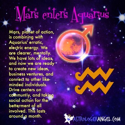 Mars in Aquarius.  #astrology #mars #aquarius http://www.AstrologerAngel.com Mars Aquarius, Aquarius Mars Aesthetic, Aquarius Mars, Super Moon In Aquarius, Mars In Aquarius Woman, Mars In Pisces Woman, Big Aquarius Energy, Mars In Aquarius, Mars Aesthetic