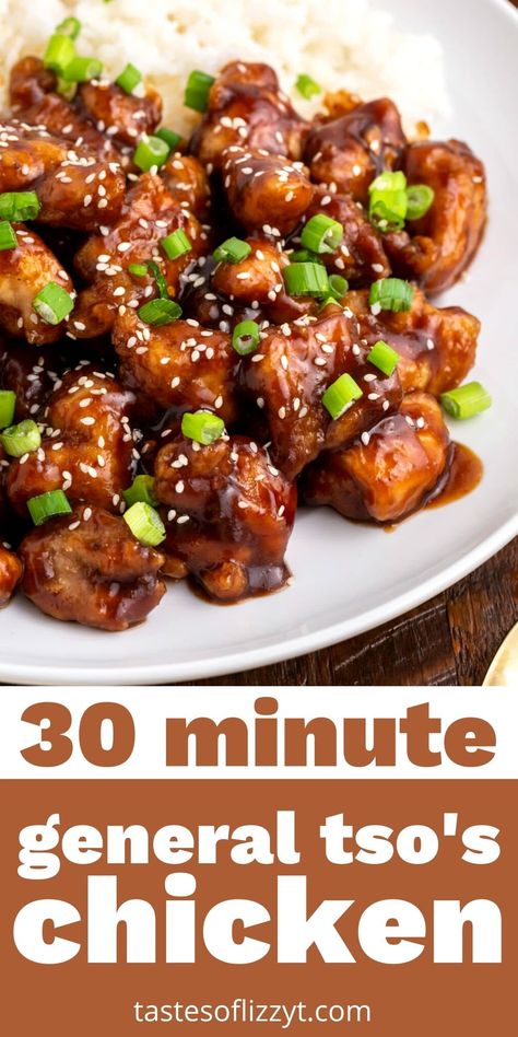 The most requested Chinese take out menu item in America is General Tso's chicken. You'll love the thick, sweet & lightly spicy sauce. Instant Pot General Tso Chicken Easy, Recipes With Asian Zing Sauce, General Tso Chicken Freezer Meal, Trader Joe’s General Tso Sauce, General Tso Chicken Crockpot, General Tso Chicken Easy, Instant Pot General Tso Chicken, General Taos Chicken, Hamburg Recipes