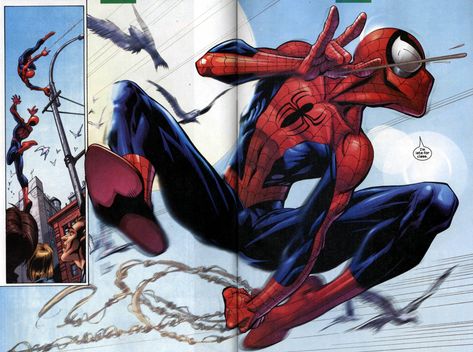 Spiderman Book, Amazing Spider Man Comic, Spiderman Comic Books, Spiderman Comic Art, Whatsapp Wallpapers Hd, Mark Bagley, Ultimate Marvel, Ultimate Spider Man, Spectacular Spider Man