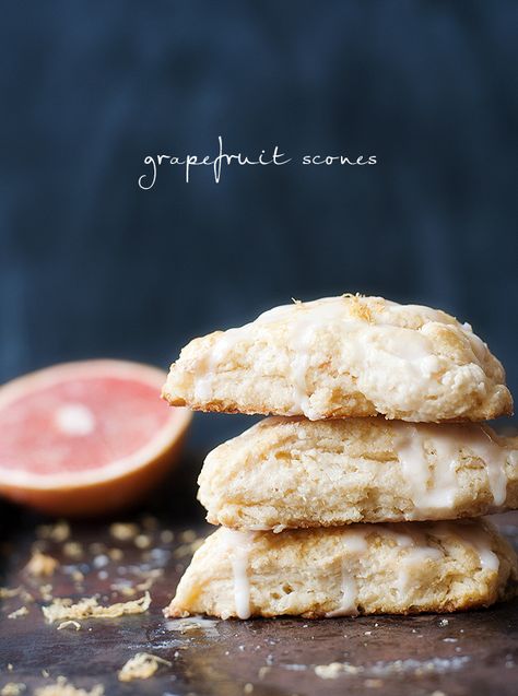 Grapefruit Scones Grapefruit Scones, Grapefruit Recipes, Scone Recipe, Breakfast Brunch Recipes, Om Nom, Brunch Recipes, Scones, Grapefruit, Yummy Treats