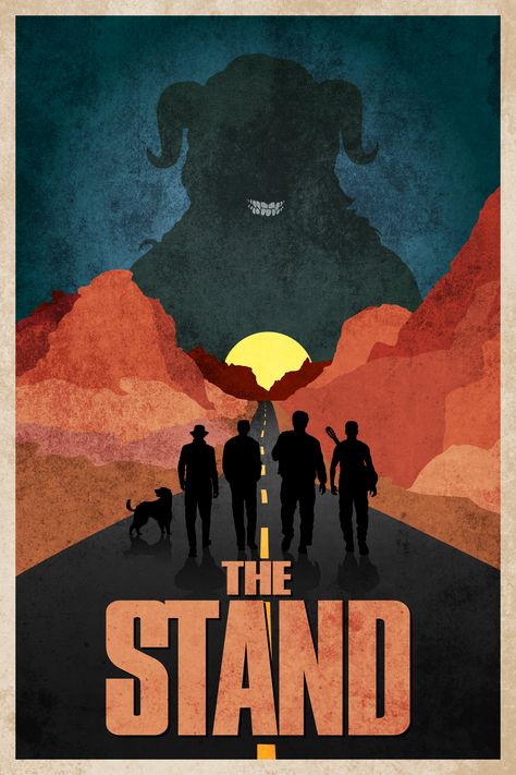 The Stand Fanart, The Stand Stephen King Art, Stephen King Poster, Sk Tattoo, Stephen King The Stand, Stephen King Tattoos, The Stand Stephen King, Stephen King Film, Randall Flagg