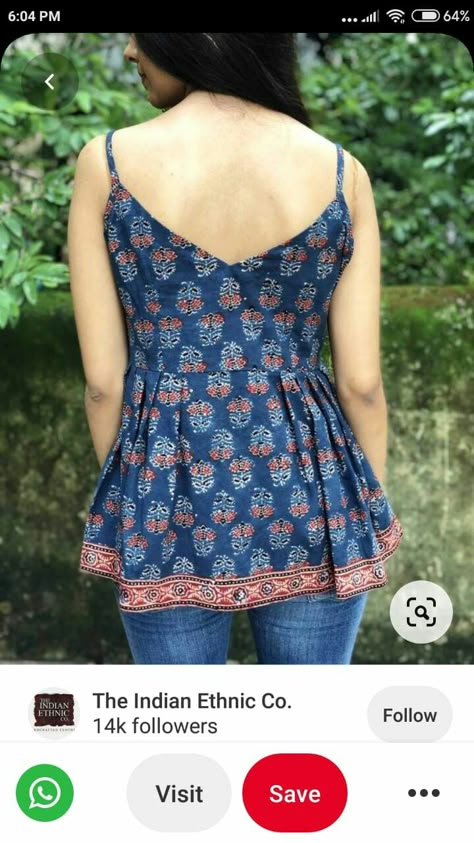 Short Kurti Outfit, Kurti Outfit Ideas, Tops For Jeans, Kurti Outfit, Outfit Ideas Plus Size, Short Kurti Designs, Cotton Short Tops, Kurti With Jeans, Girls Kurti