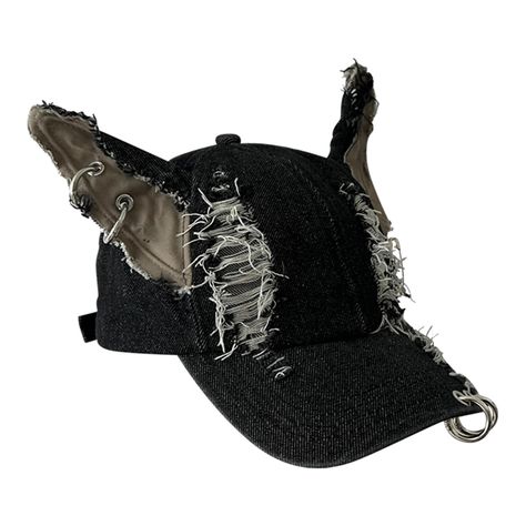 PRICES MAY VARY. Embracing the 2000s aesthetic with our distressed baseball Caps, a fashion forward accessory that stylish. Use selected cotton fabric, this Caps features a ripped designings that adds vintage styles while ensuring breathability and comfortable. Great for fashion men and women aged who like to show their individuality and searching a touch of rebellions in their wardrobe. Suitable for casual wear, or travel, this Caps pairing effortlessly with streetwear or athletic to make a fas Cool Hats Women, The 2000s Aesthetic, Hat Design Ideas, Vintage Baseball Hats, Streetwear Hats, Cool Hat, Large Brim Hat, Distressed Baseball Cap, Distressed Hat