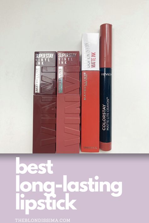 Colorstay Lipstick, Long Stay Lipstick, Stay On Lipstick, Best Long Lasting Lipstick, Best Liquid Lipstick, Best Matte Lipstick, Long Lasting Matte Lipstick, Drugstore Lipstick, Vinyl Lips