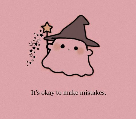 Its Ok To Make Mistakes, Its Okay To Make Mistakes Quotes, Its Ok To Make Mistakes Quotes, Motivation Drawing Ideas, Cute Motivational Doodles, Its Okay To Make Mistakes, Motivational Doodles, Motivation Cartoon, Motivational Cartoon