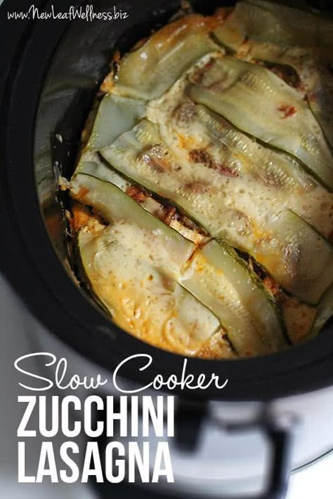 Slow Cooker Zucchini, Lasagna Meat Sauce, Slow Cooker Zucchini Lasagna, Lasagna With Meat Sauce, Slow Cooker Lasagna, Meat Sauce Recipes, Zucchini Lasagna, Healthy Crockpot, Meat Sauce