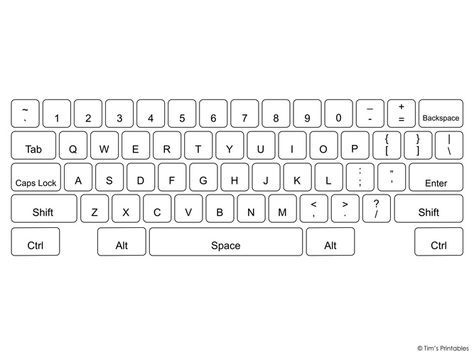 Printable Keyboard Template, How To Draw Keyboard, Printable Keyboard, Keyboard Picture, Keyboard Photo, Keyboard Printable, Keyboard Drawing, Keybored Template, Keyboard Template