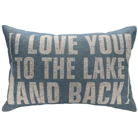 Eclectic Living Room Design, Lake Quotes, Lake Theme, Wool Throw Pillows, Lake House Decor, Blue Throw Pillows, Linen Throw Pillow, Happy Camper, Back Pillow